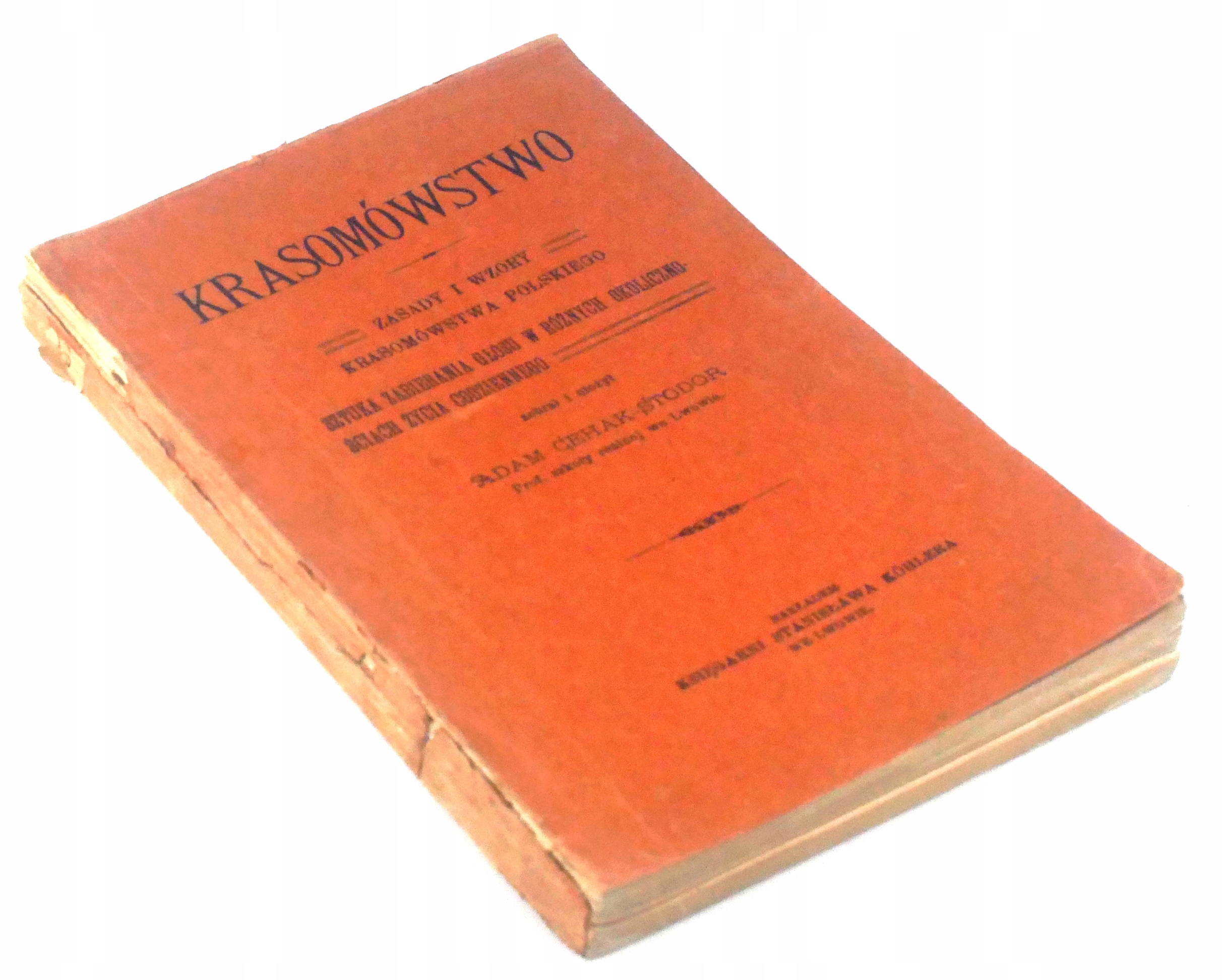 KRASOMÓWSTWO Adam Cehak-Stodor 1913