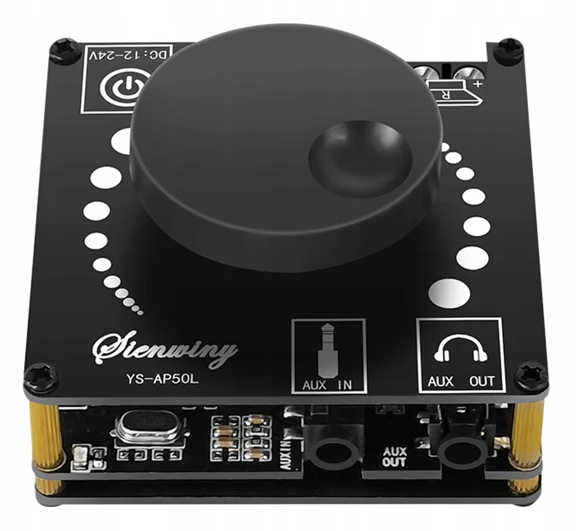 Wzmacniacz mocy audio do głośników sufitowych Bluetooth zasilacz 2x50W Rodzaj wzmacniacz