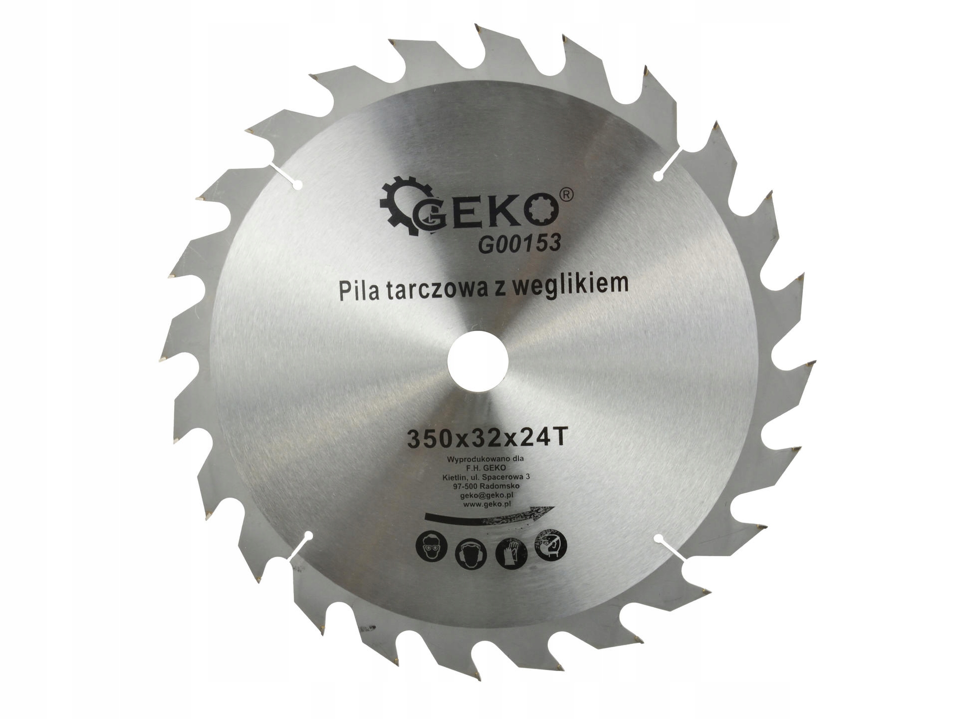 

Tarcza tnąca Geko G00153 350 x 32 mm 24 zęby