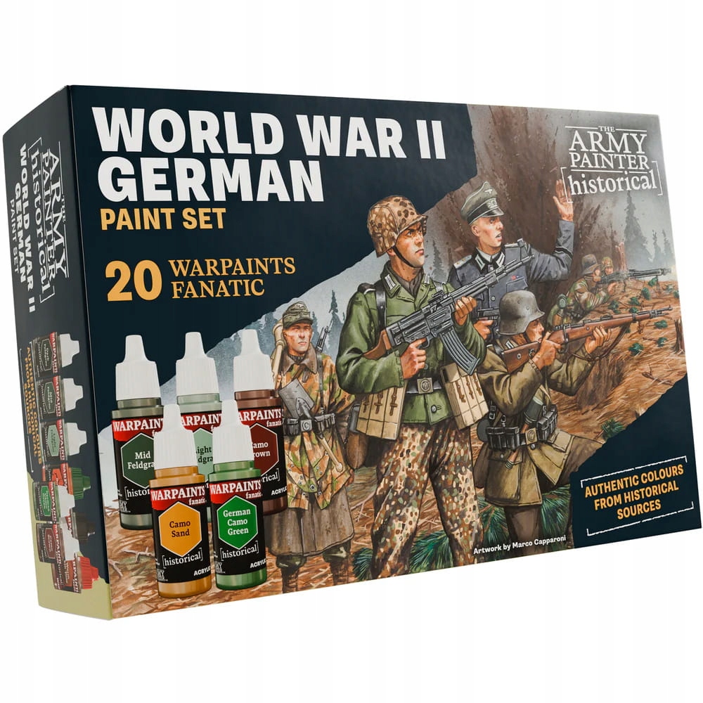 Zestaw farb Historical Wwii German, Army Painter, 20 x 18ml
