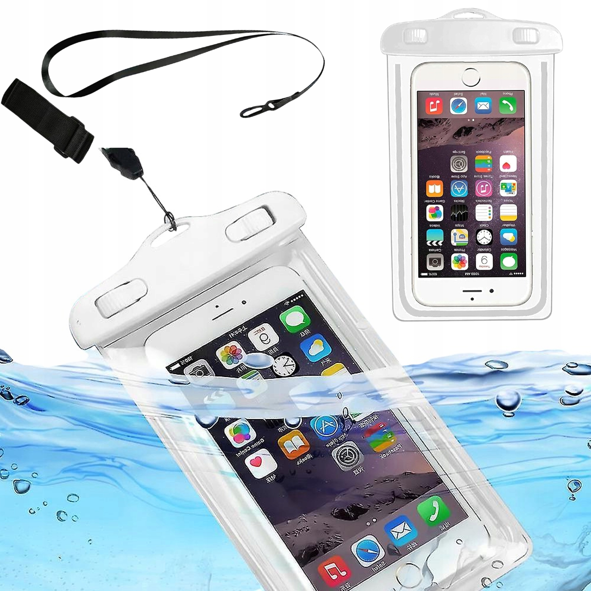 Pouzdro Voděodolné Na Telefon Bazén Kajak Pláž Obal Na Telefon