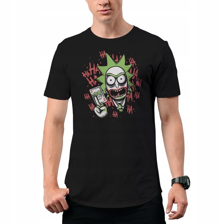 

Koszulka Męska Prezent Joker Rick Morty XL