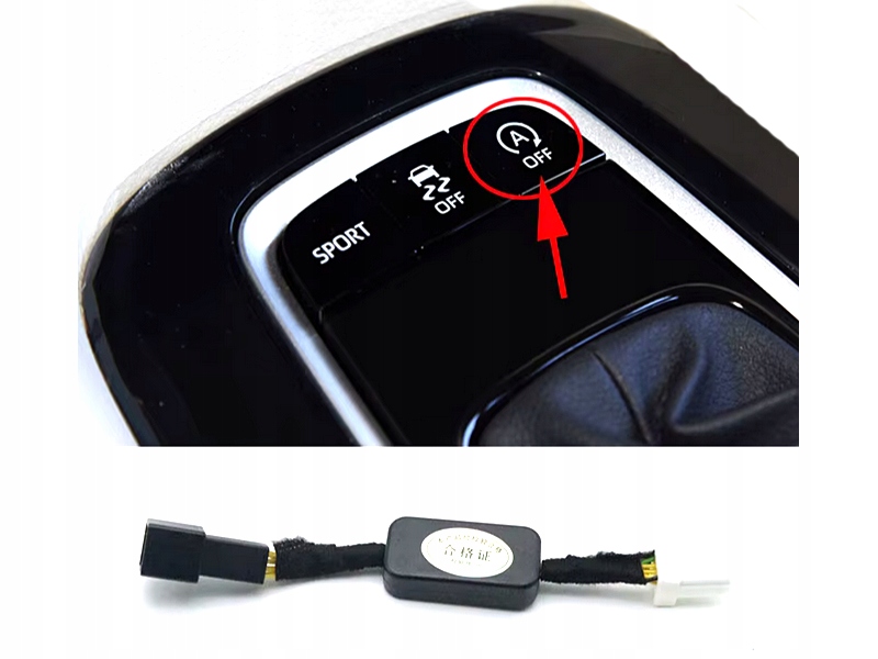 Deaktivátor Vypínač Systému Start Stop Toyota Corolla E21 2019-2023