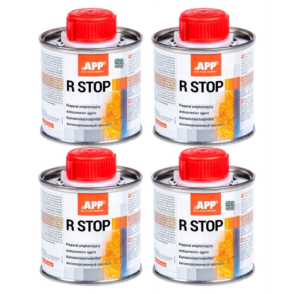 

App R-stop Preparat Antykorozyjny 100ML x4