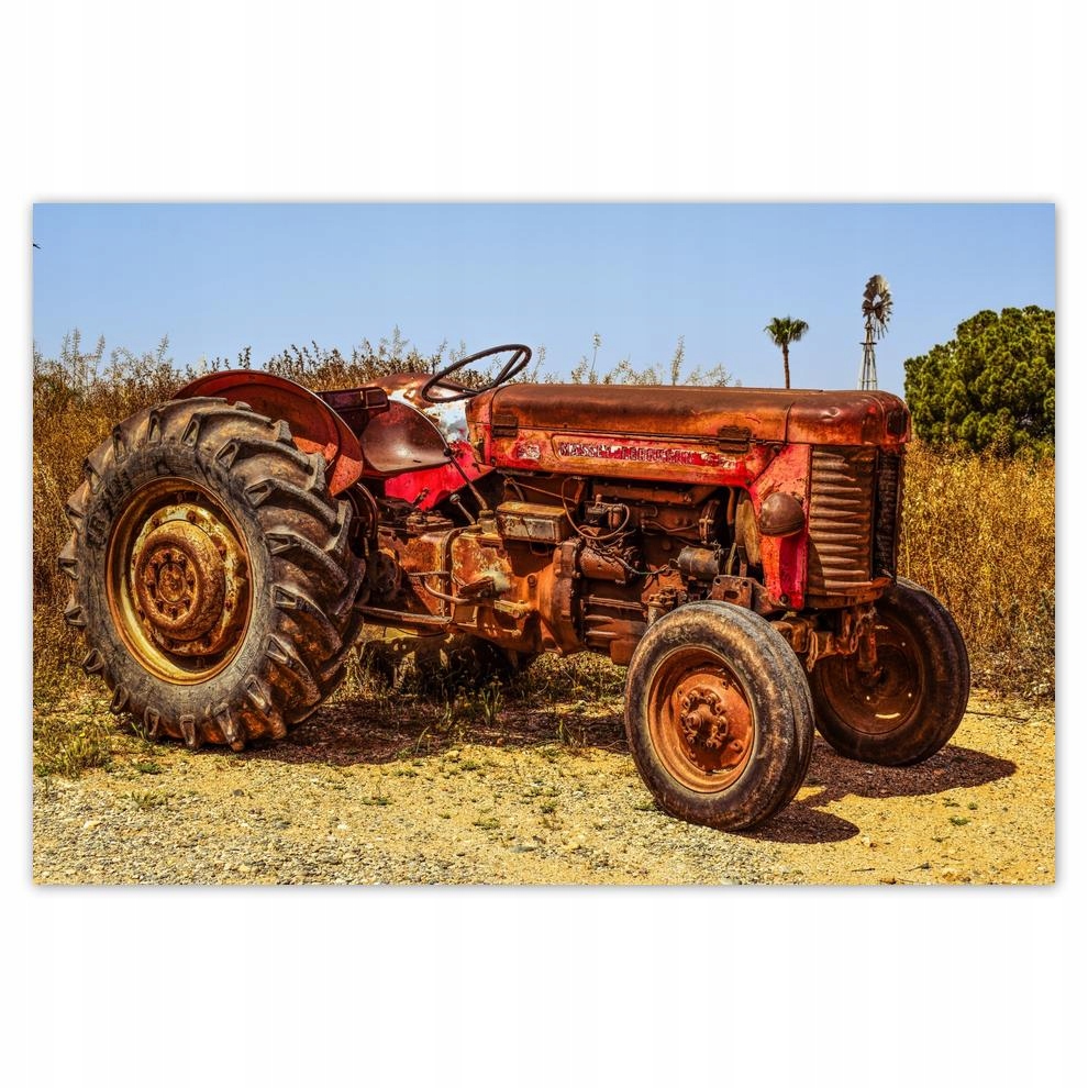 

Plakat 93x62 Traktor Zabytkowy pojazd