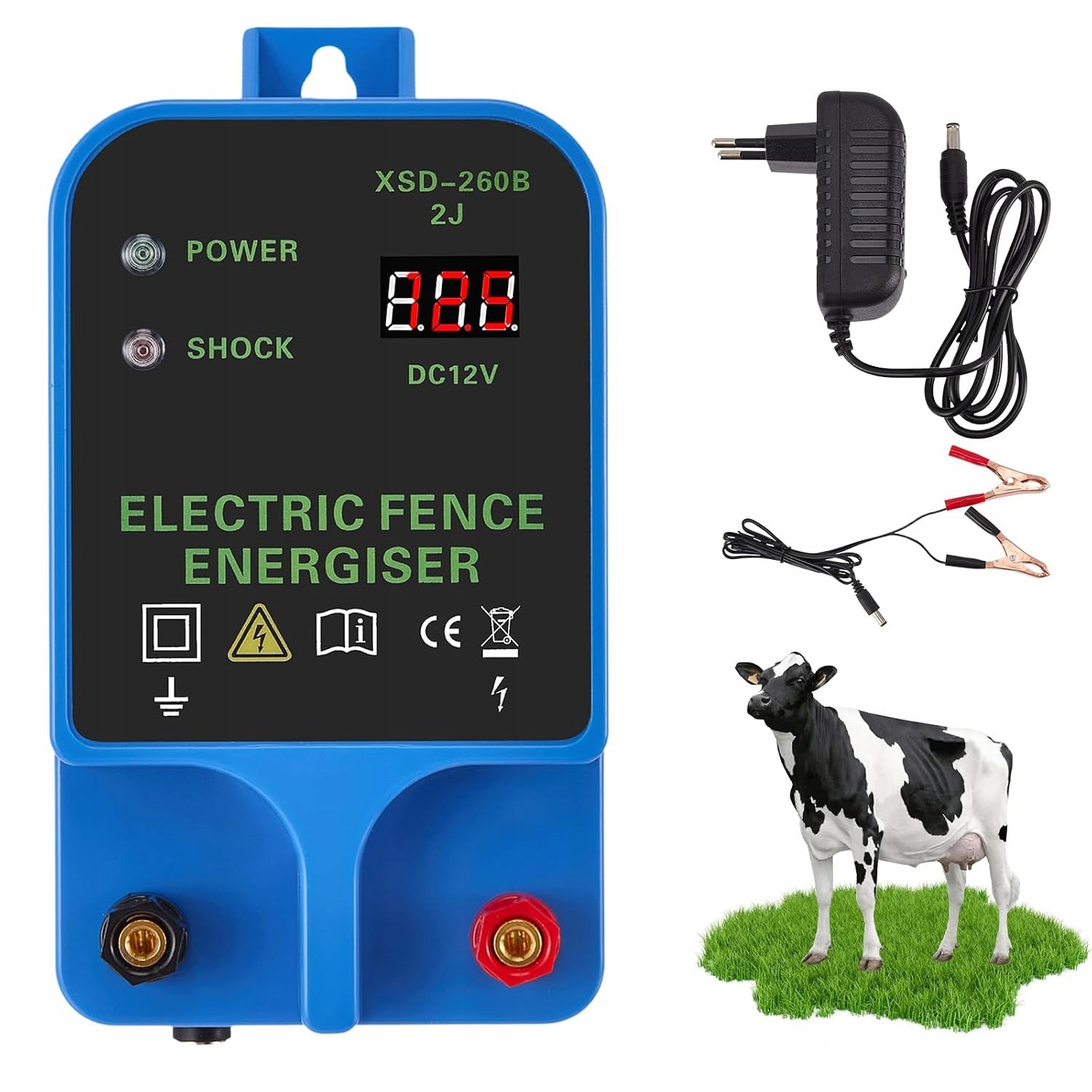 Elektrický Pastuch Pro Ochranu Hospodářských Zvířat A Zahrady, IP54 12V
