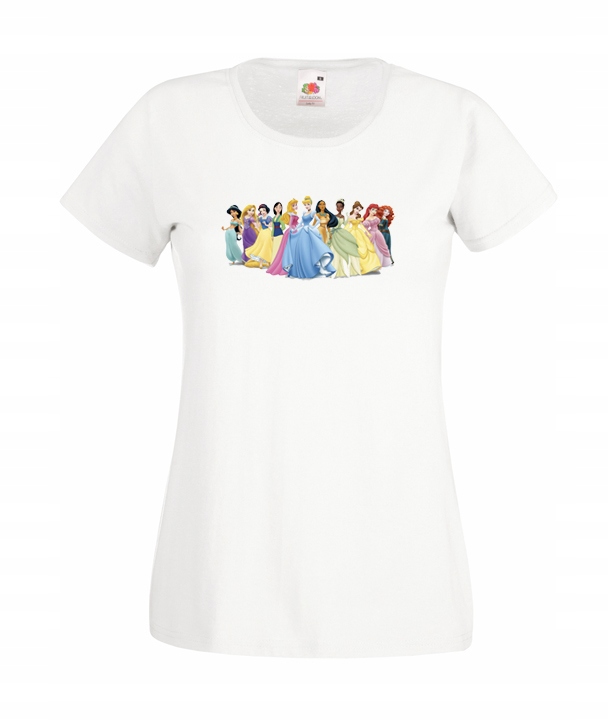 

L Koszulka Damska Księżniczka Disney Princess