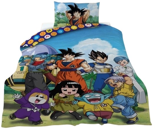 Dwustronna Pościel Dragon Ball 160x210 Pościel Dragon Ball Z Goku