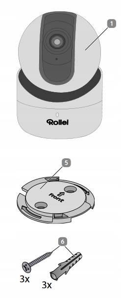 ATRAPA Kamery Monitoring Wewnętrzny Model SafetyCam 100