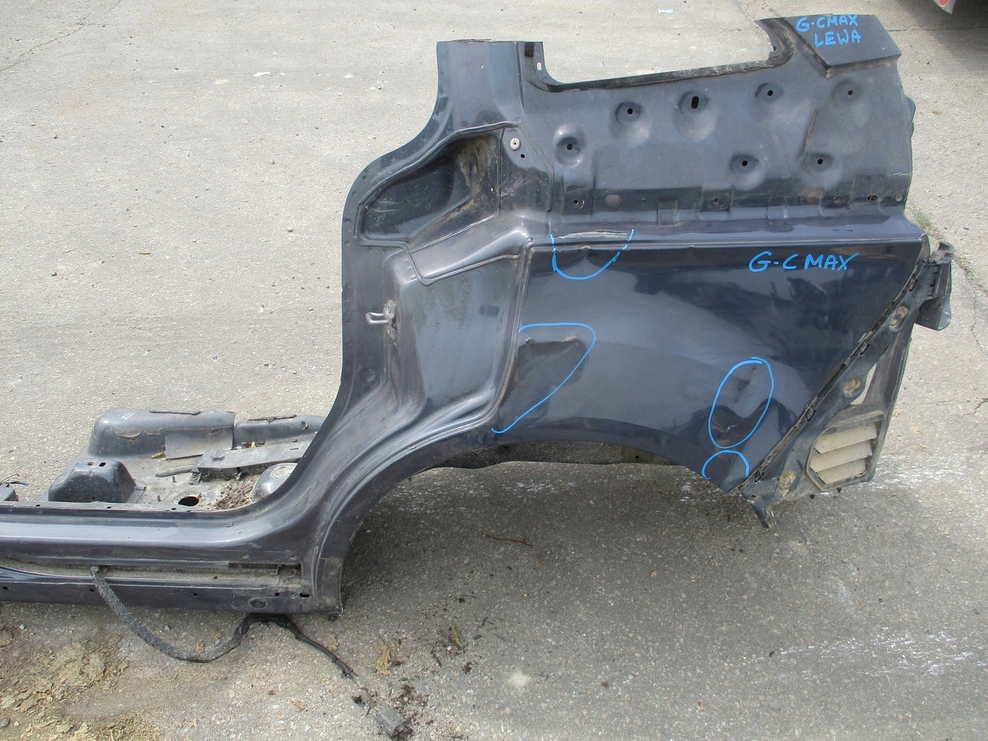 quarter rear part FORD GRAND C MAX CMAX left