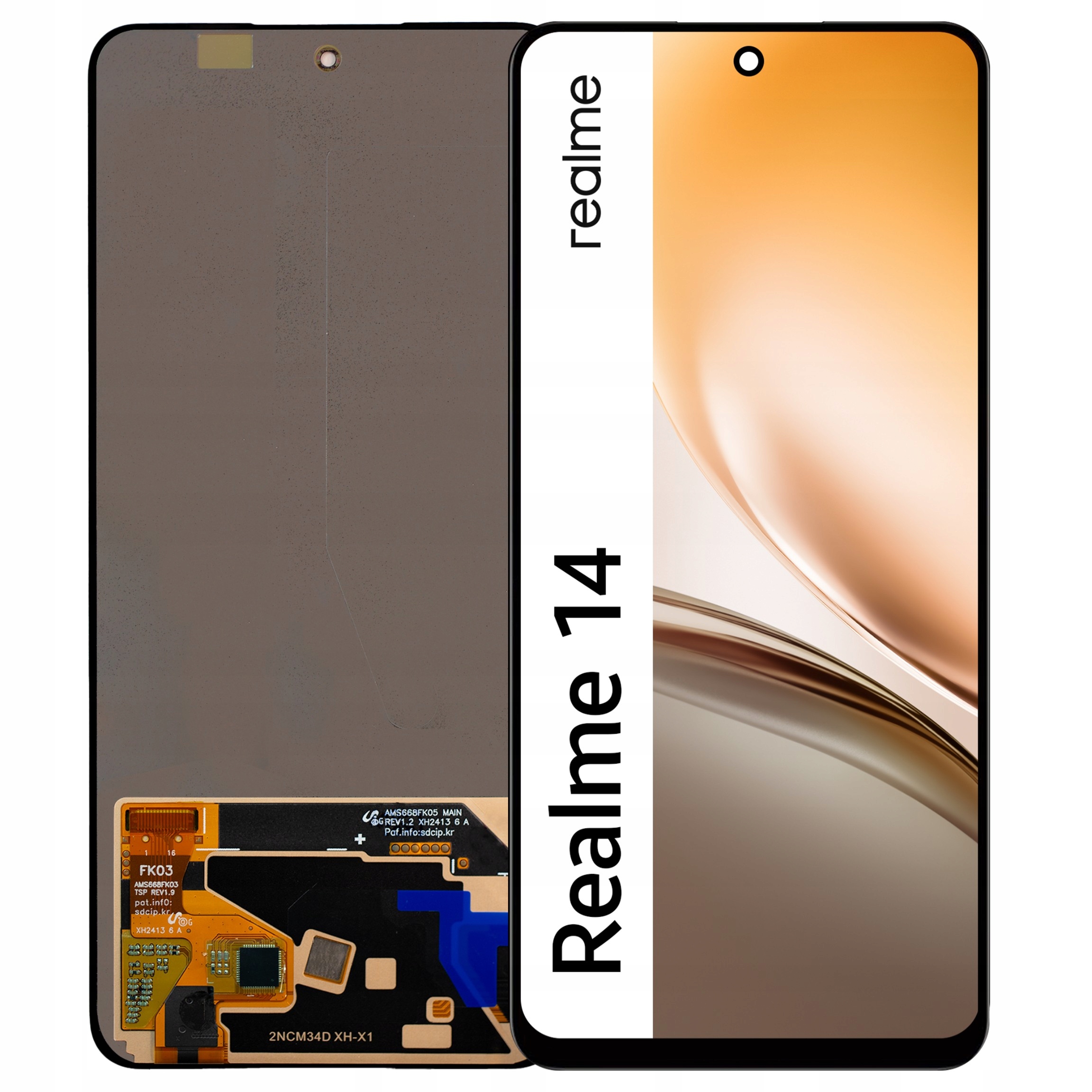 Oled pro Realme 14 LCD Displej Digitizer Dotyk