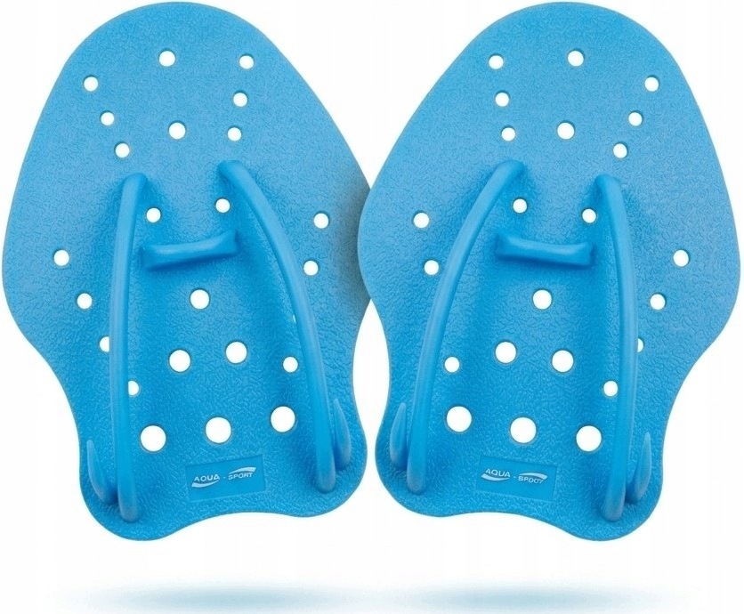 Wiosełka do pływania Aqua-Sport Paddle na dłonie basen Swim Hand r. L