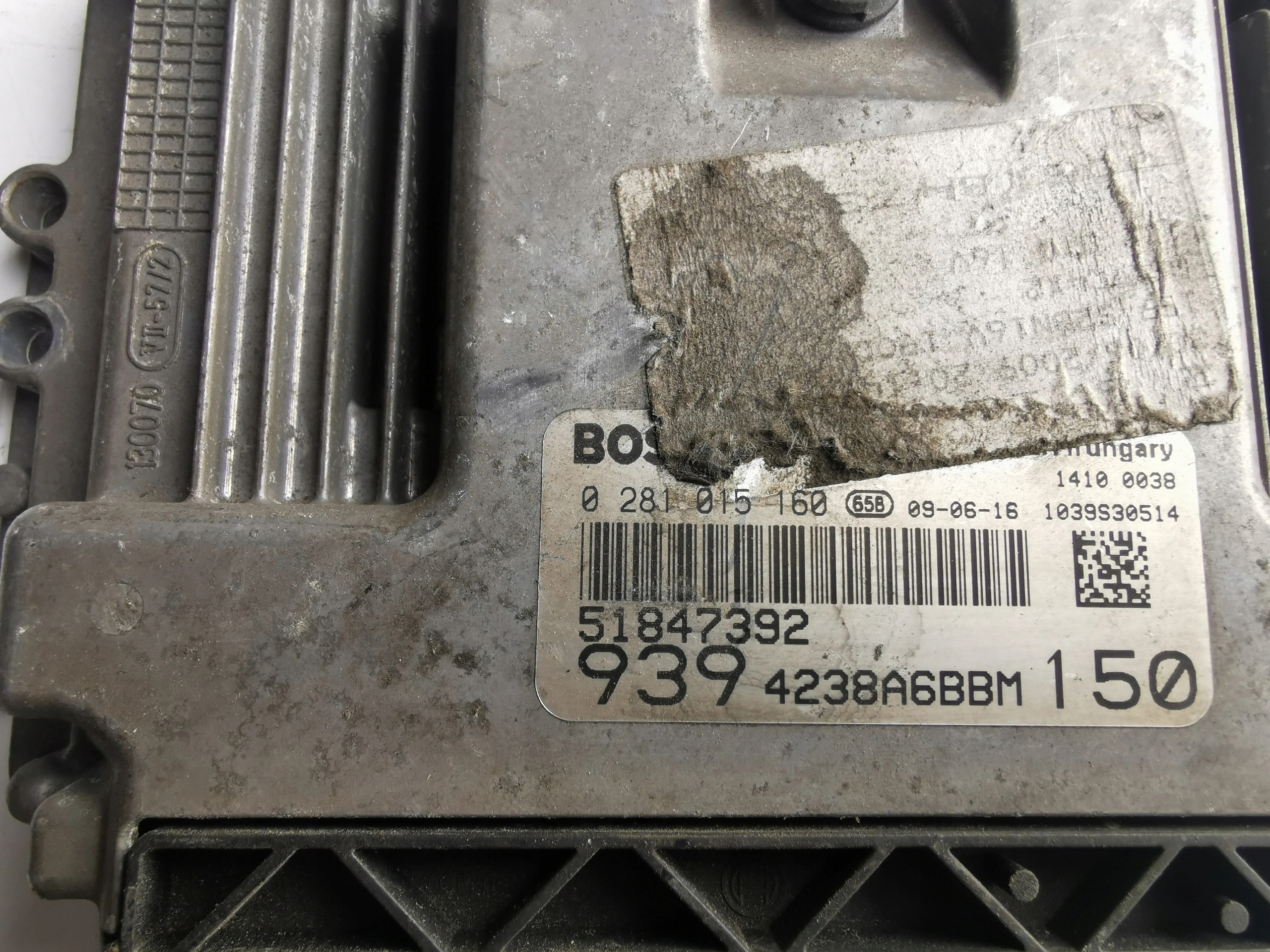 ALFA ROMEO 159 1.9JTD 0281015160 51847392 computer