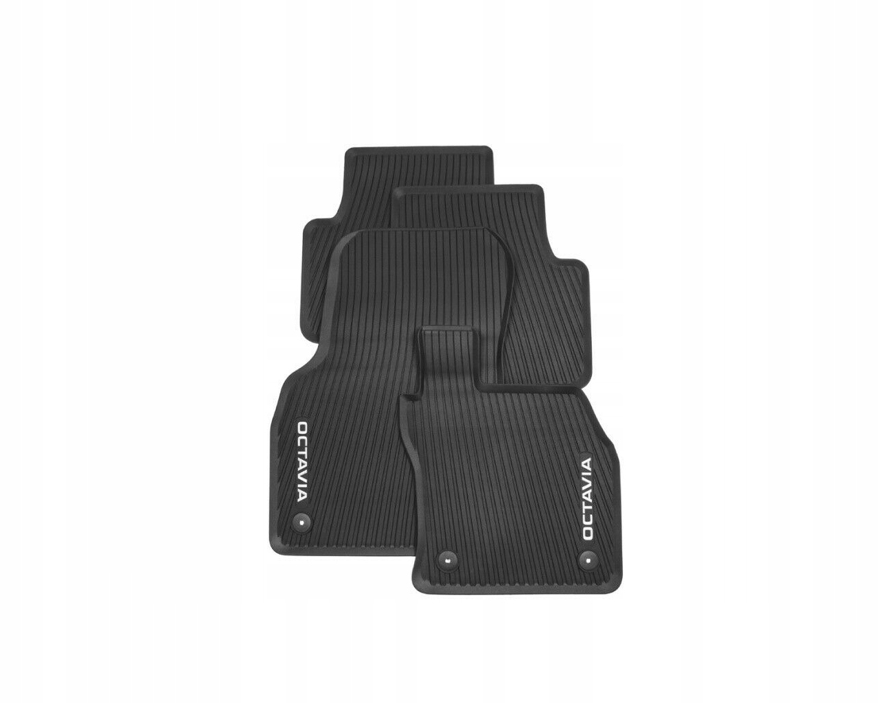 Dywaniki Gumowe Przód +tył Skoda IV 5E4061500 Aso
