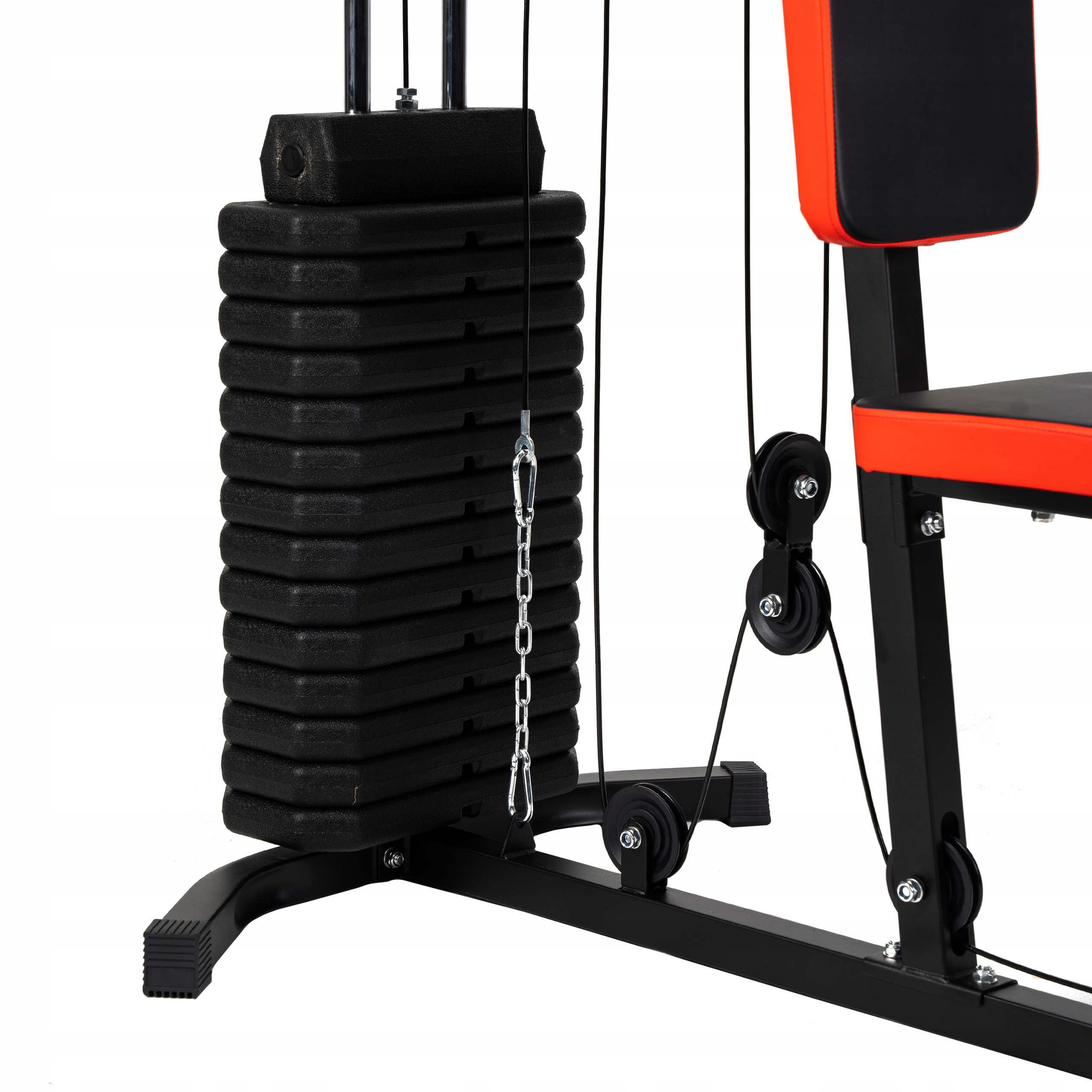 ATLAS DO ĆWICZEŃ DOMOWA SIŁOWNIA 65KG STOS WIELOFUNKCYJNY SOLIDNY Kod producenta ES-402N