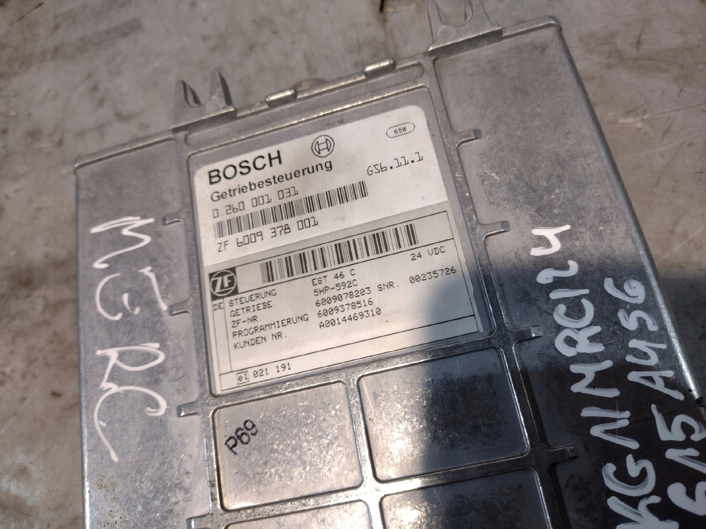 Bedienteil Getriebe getriebe Bosch 0260001031 EST 46 C