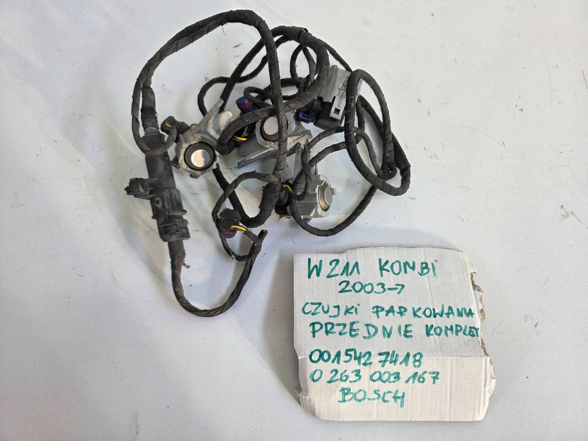 Mercedes-Benz E W211 Sensor Parken x4 PDC 0263003167