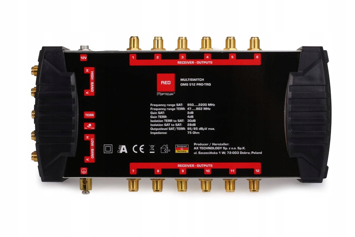 Multiswitch Opticum OMS 5/12 PRO-TRQ