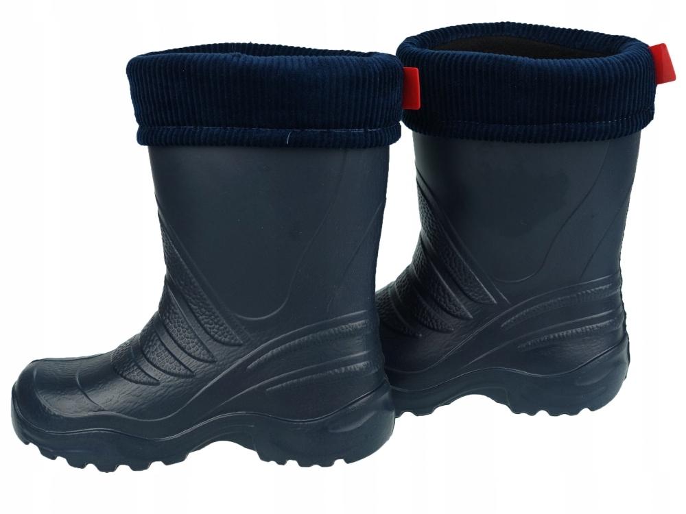 KALOSZE DZIECIĘCE OCIEPLANE PIANKOWE LEKKIE ZIMOWE Rozmiar (new) 34