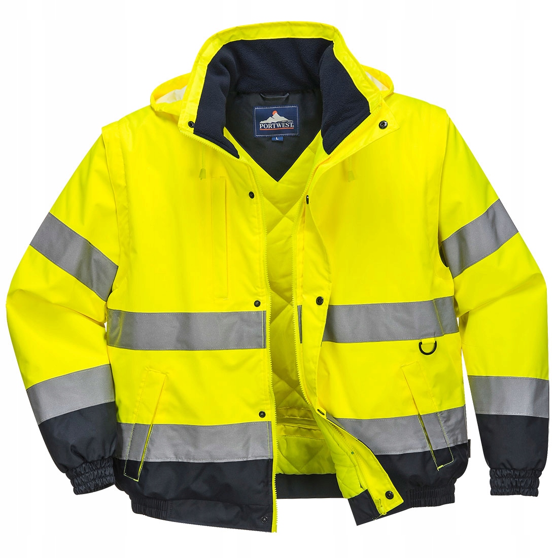Výstražná bunda 2v1 Portwest C468 Yer vel. 4XL