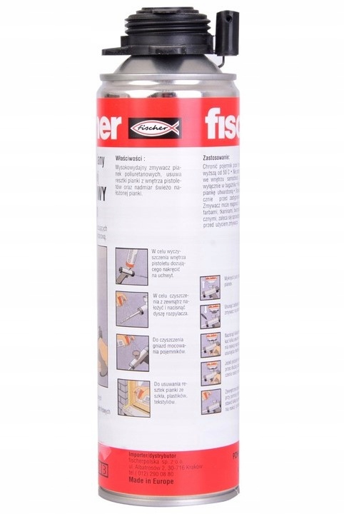 FISCHER ZMYWACZ DO PISTOLETÓW DO PIANY MONT 500 ML Marka Fischer