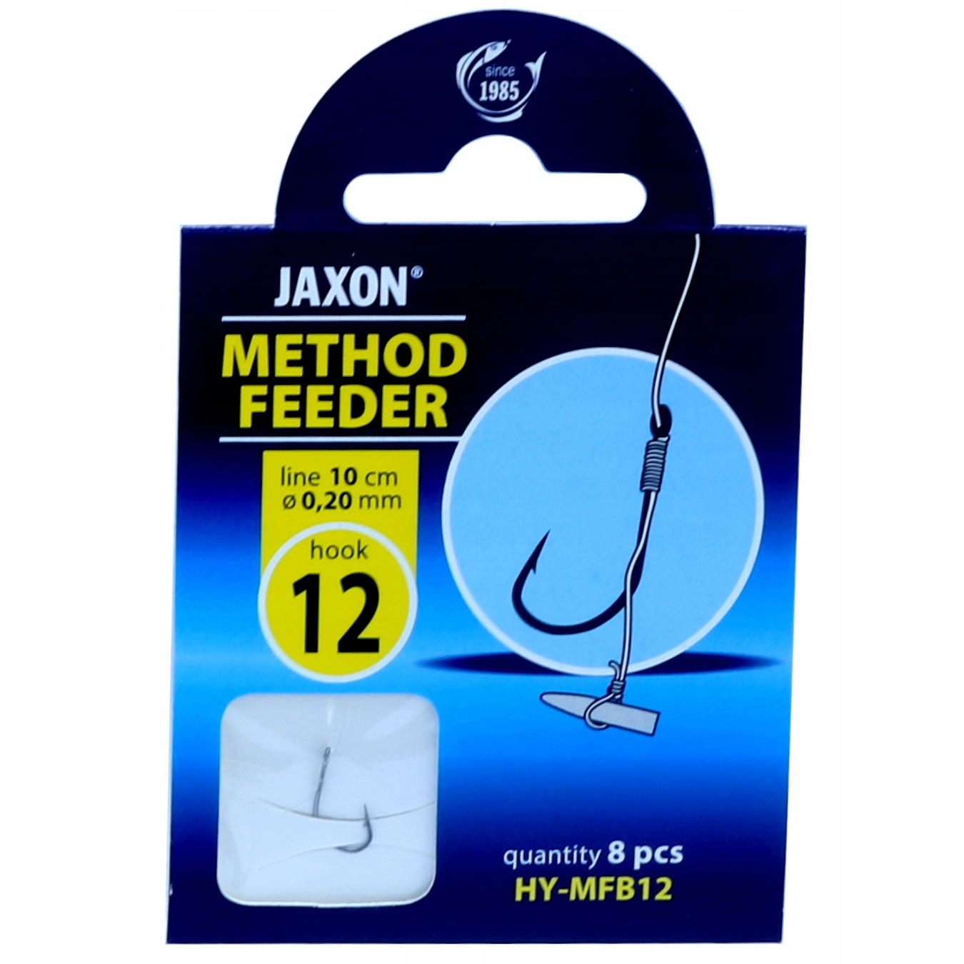 Haczyki METHOD FEEDER 8szt. JAXON przypon QUICK 12