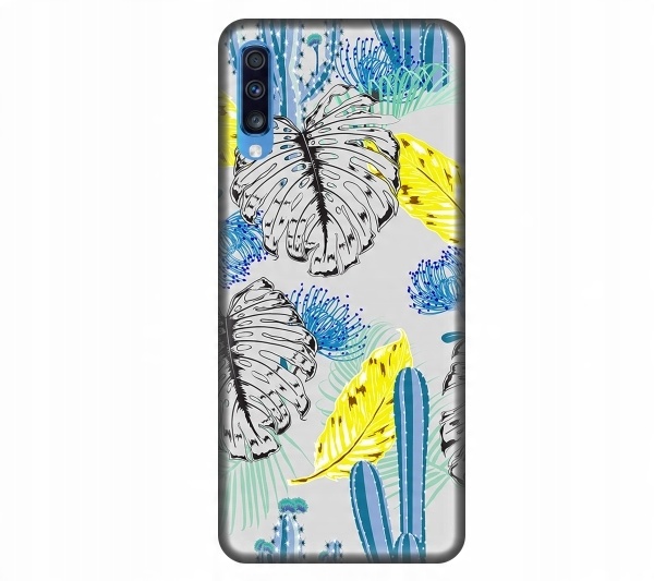 

Etui pokrowiec Samsung Galaxy A70 Kaktus tropikaln