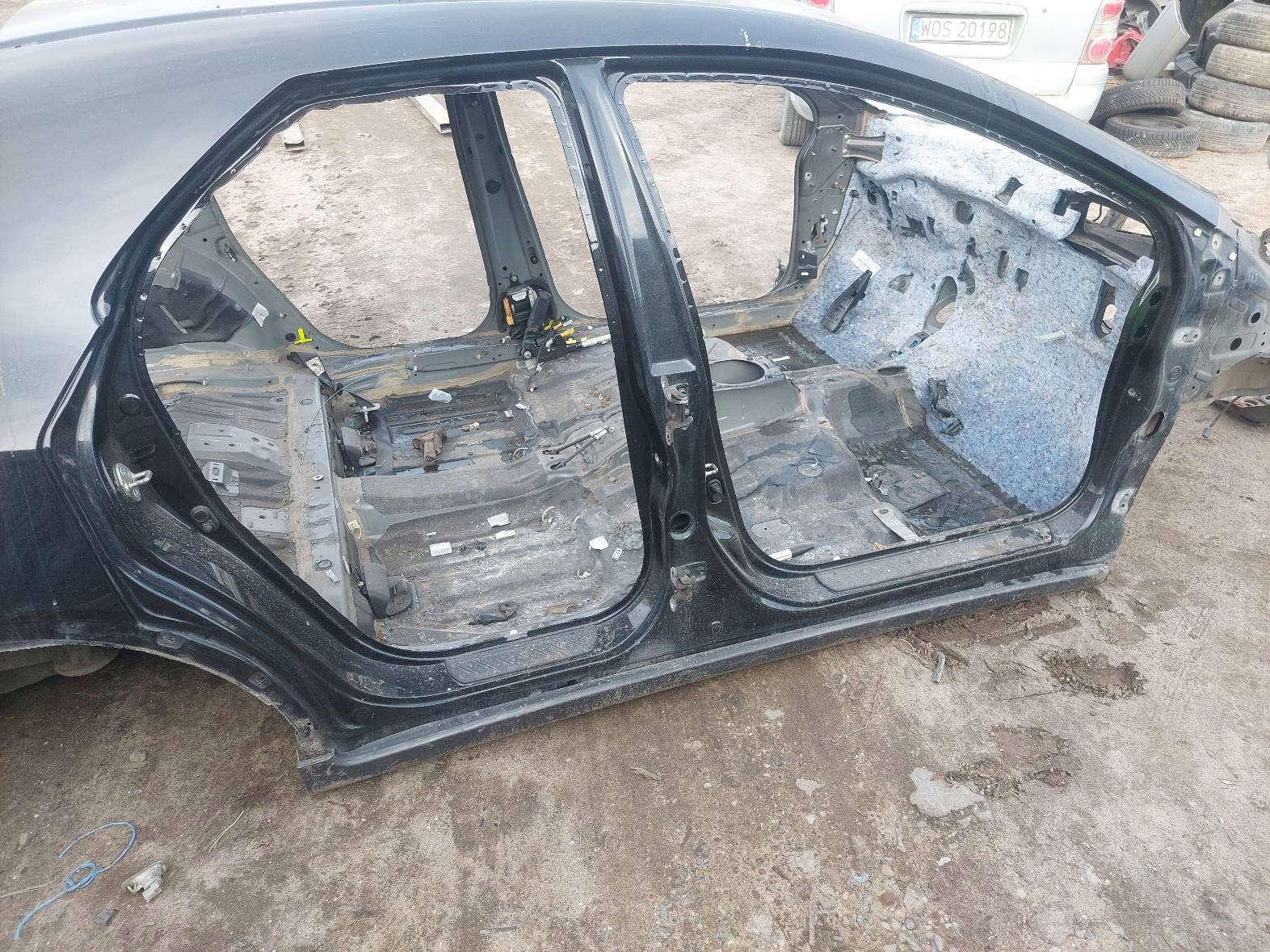 threshold right + pillar central HONDA CIVIC VIII UFO B92P