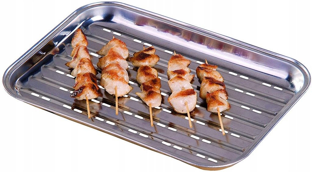 

Tacka grillowa Bbq ze stali nierdzewnej 34,5 cm
