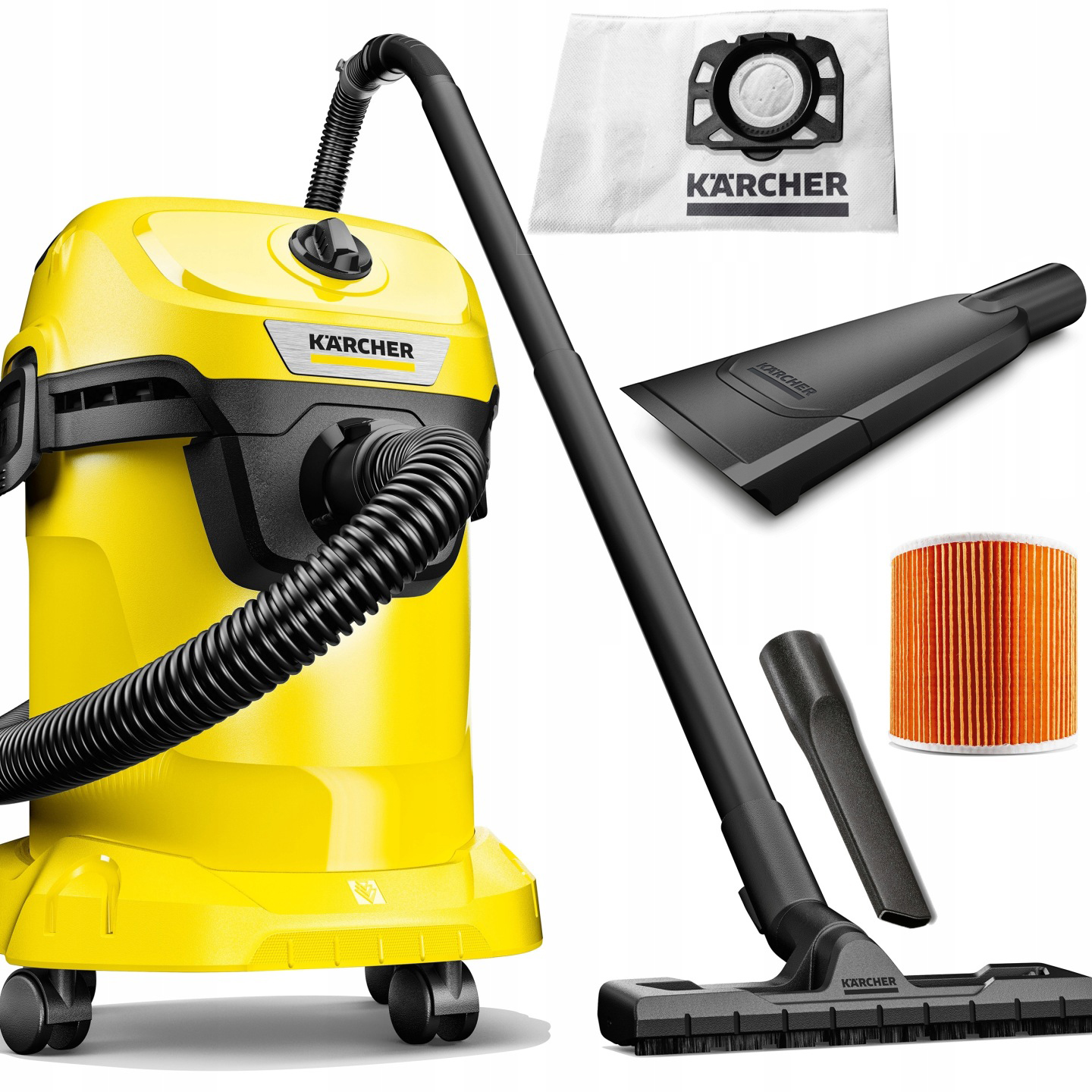 Vysavač Karcher Wd 3 V15/6/20 Suché Mokré Vyfukování