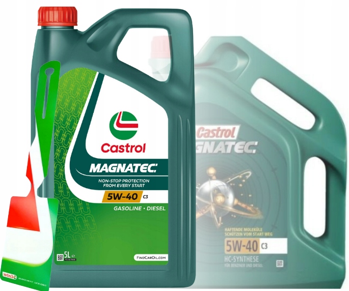 Castrol Magnatec 5W40 C3 5L Do Mercedesa Bmw Api Sn Syntetyczny