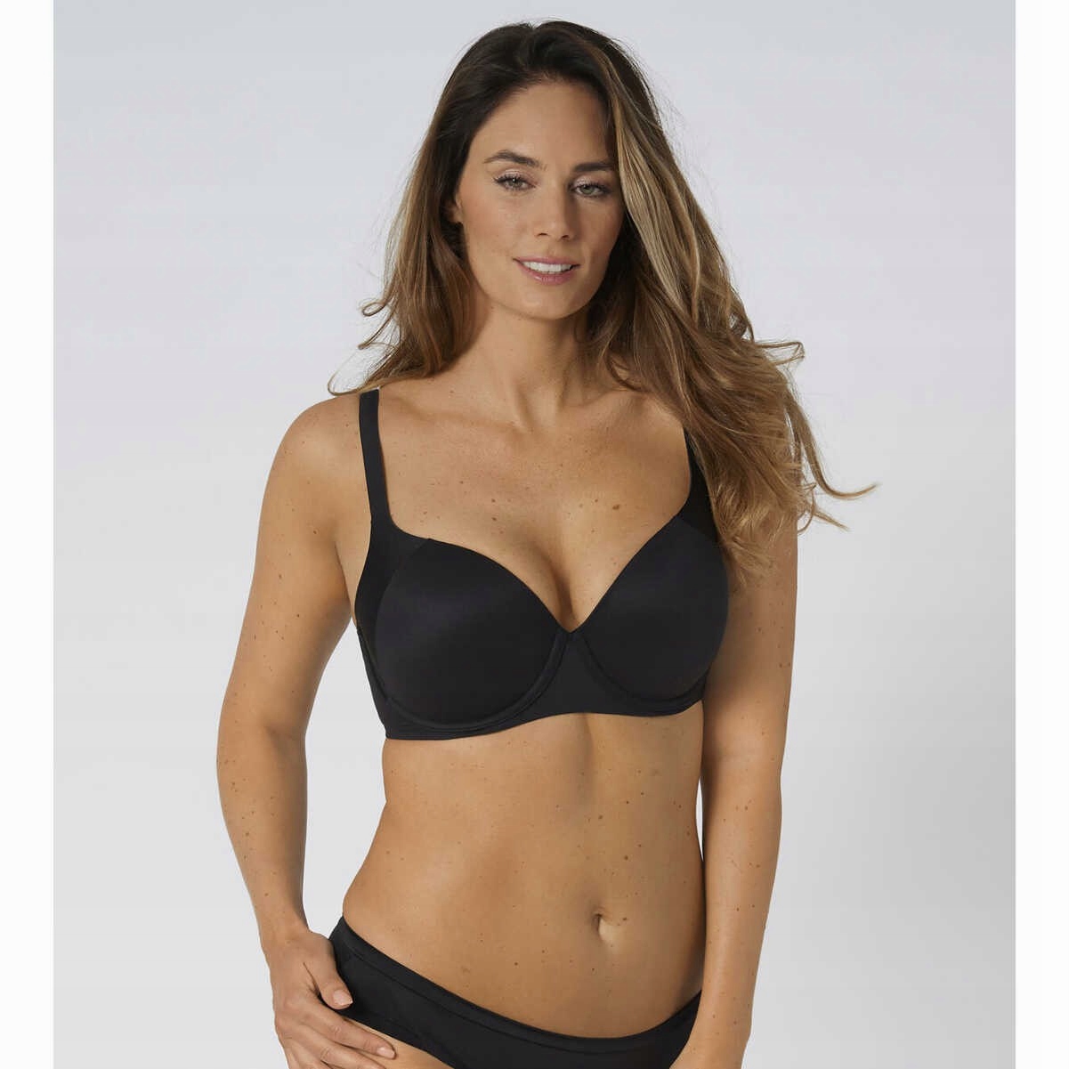 Vyztužená podprsenka Body Make-up Soft Touch Triumph Černá 80C