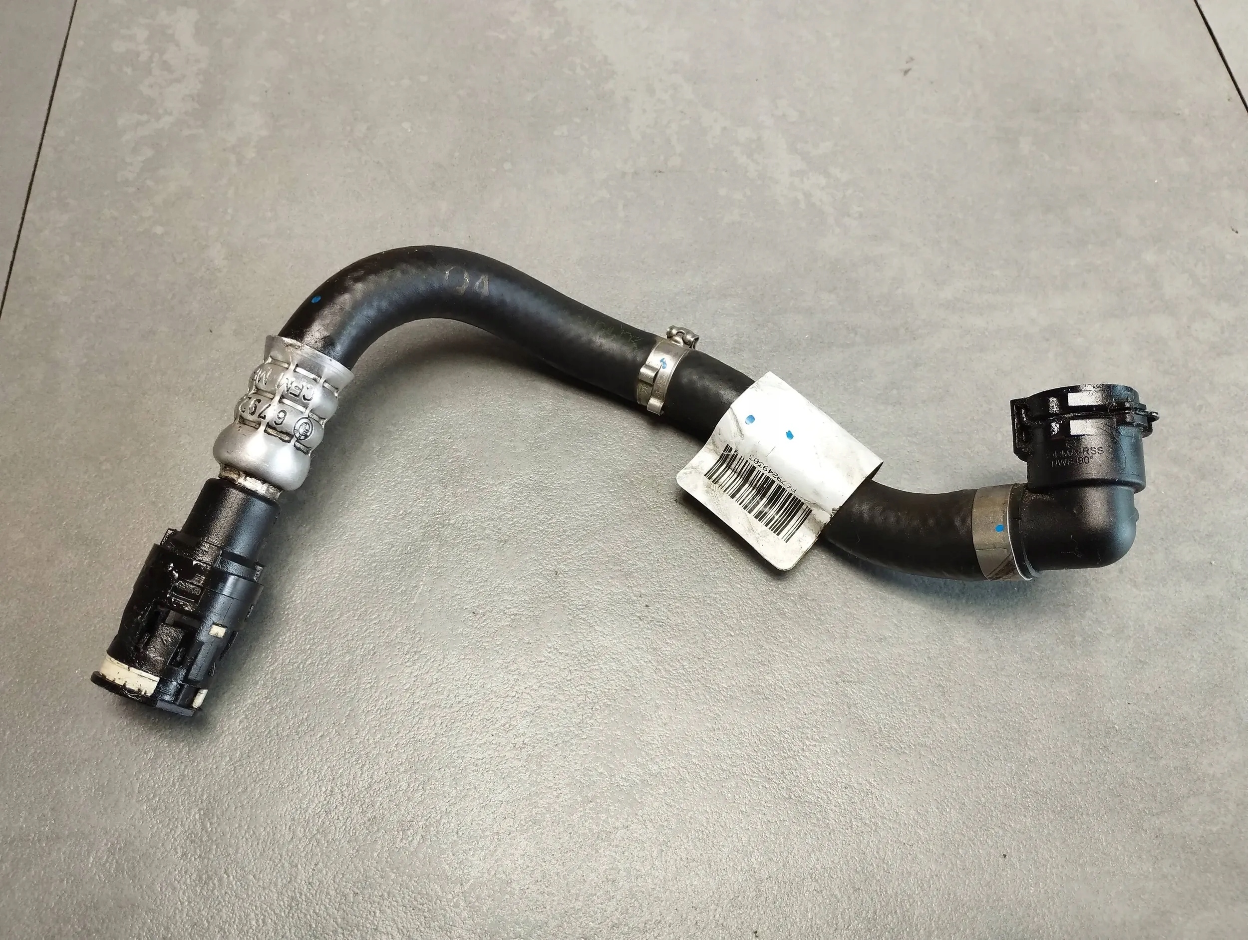 BMW X6 E71 4.4 V8 wiring radiator 6792493