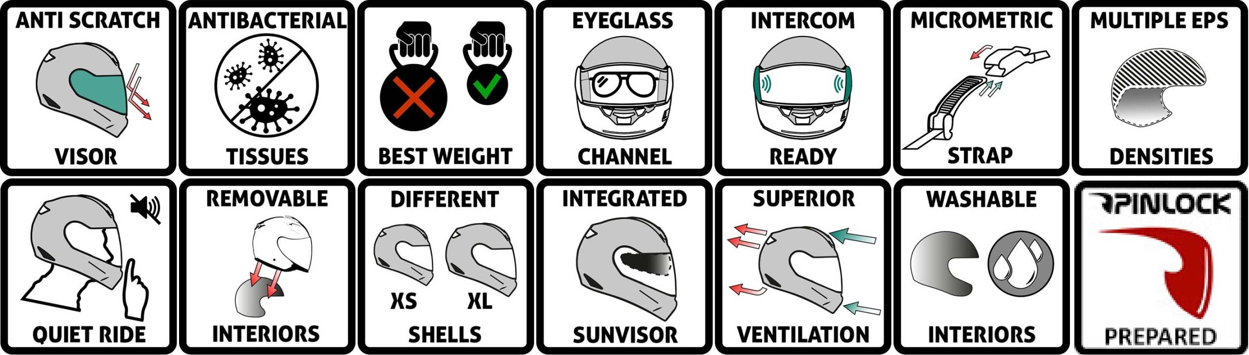 Kask Motocyklowy Jet Blenda NOS NS-2 White XL Typ Otwarte / Jet