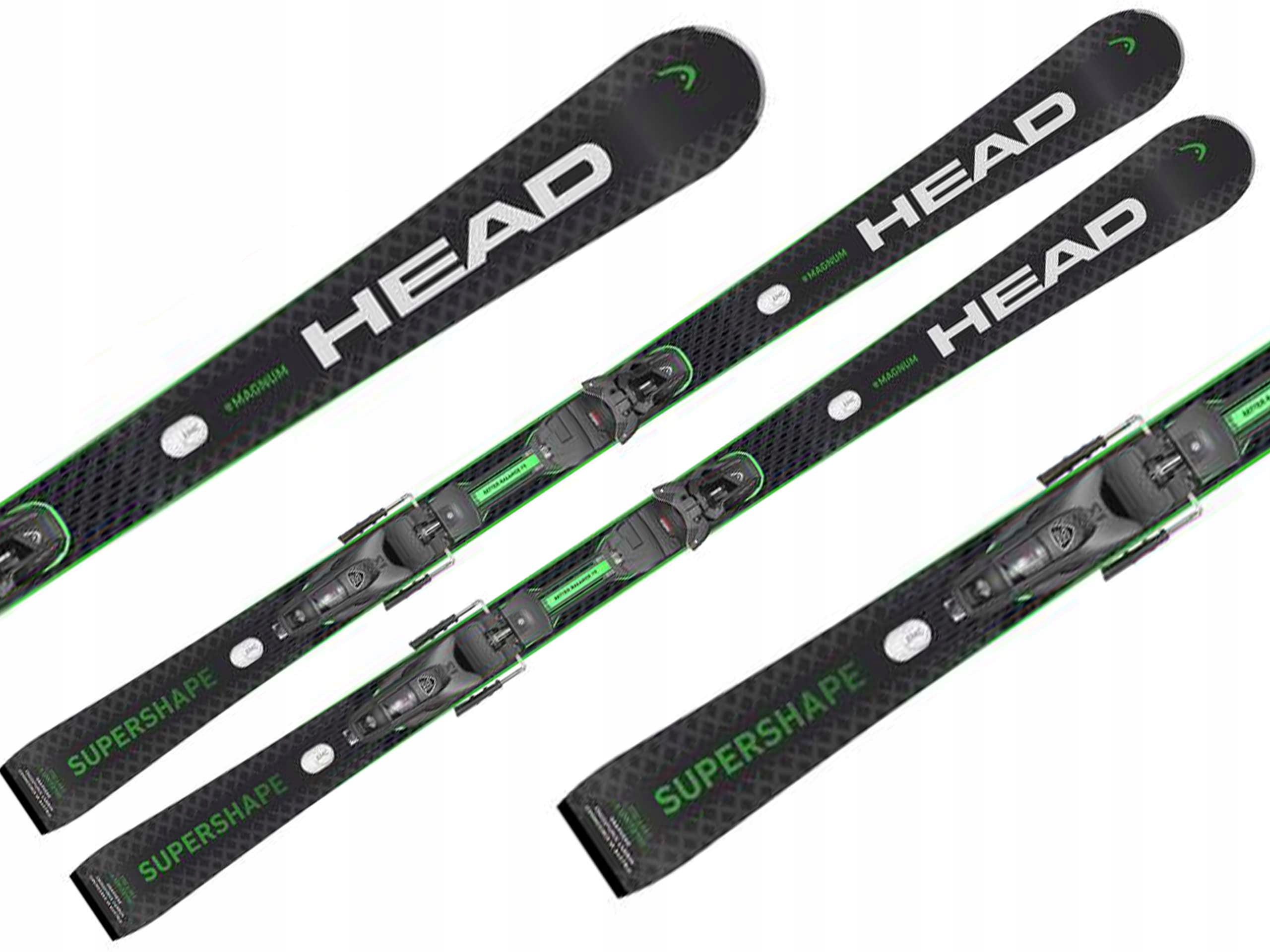 Narty Head Supershape e-Magnum wiązania Protector Pr 13 Gw 170cm