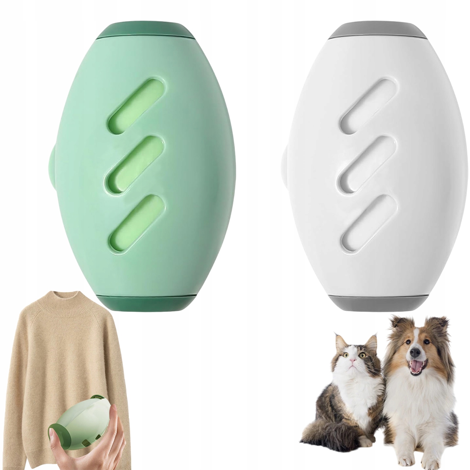 Levně Víceúčelový Váleček Na Vlasy Pro Zvířata, Přenosný, Omyvatelný Pro Domácnost A Cestování, 2KS