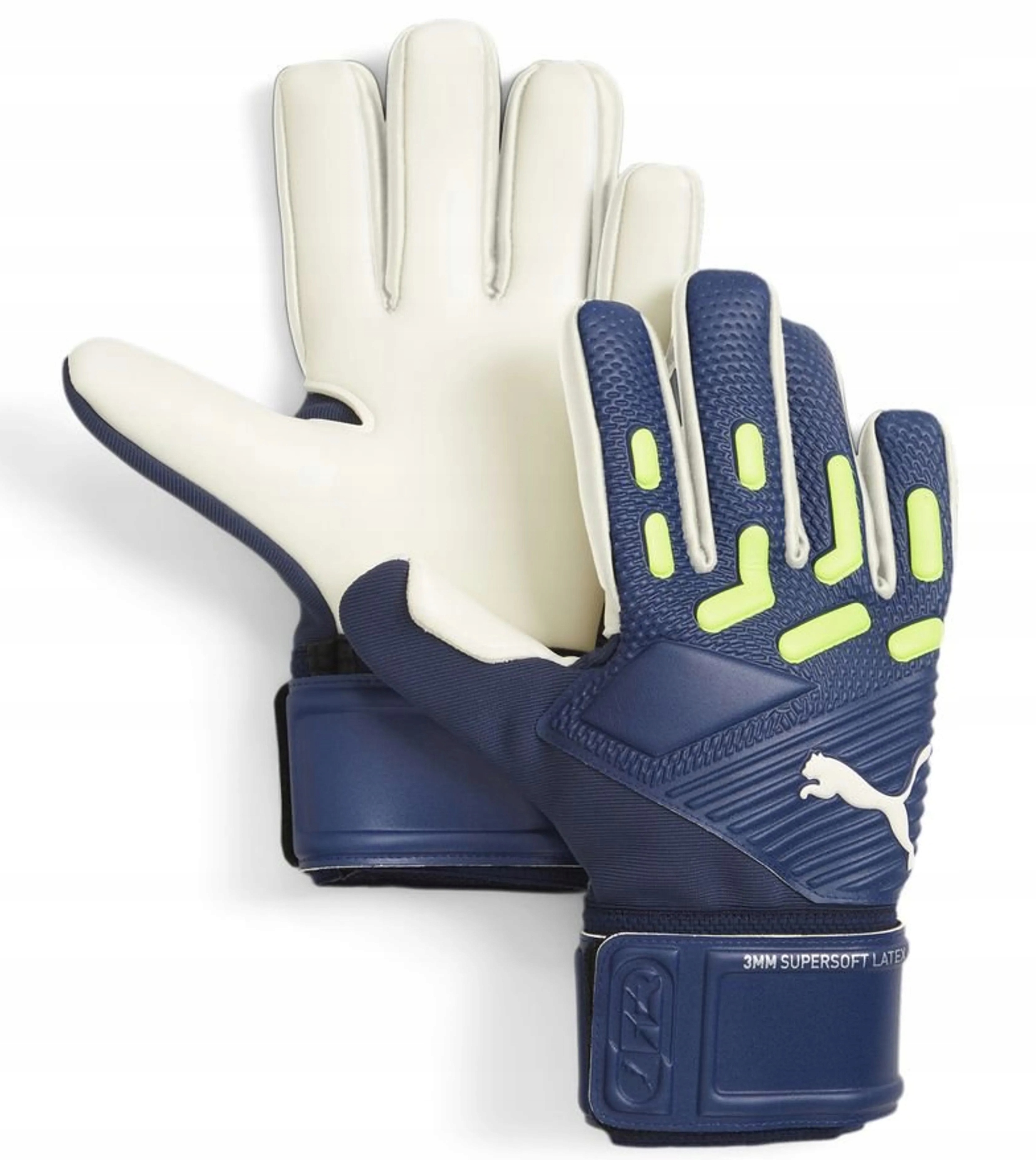 Brankářské rukavice Puma Future Match Nc modrozelené, velikost 11