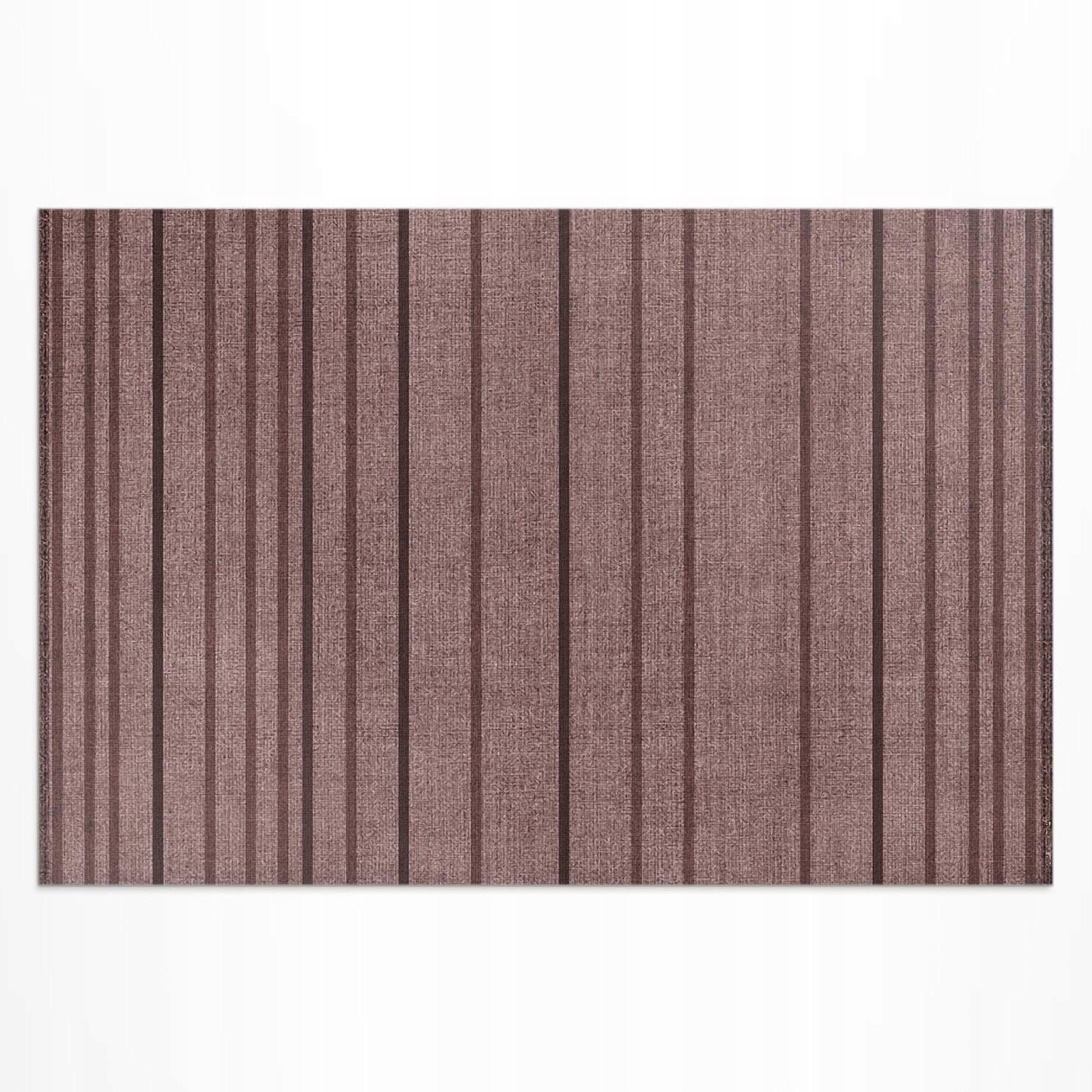 Moderný vinylový koberec Outdoor Hnedé pruhy vintage boho štýl 180 x 120 cm