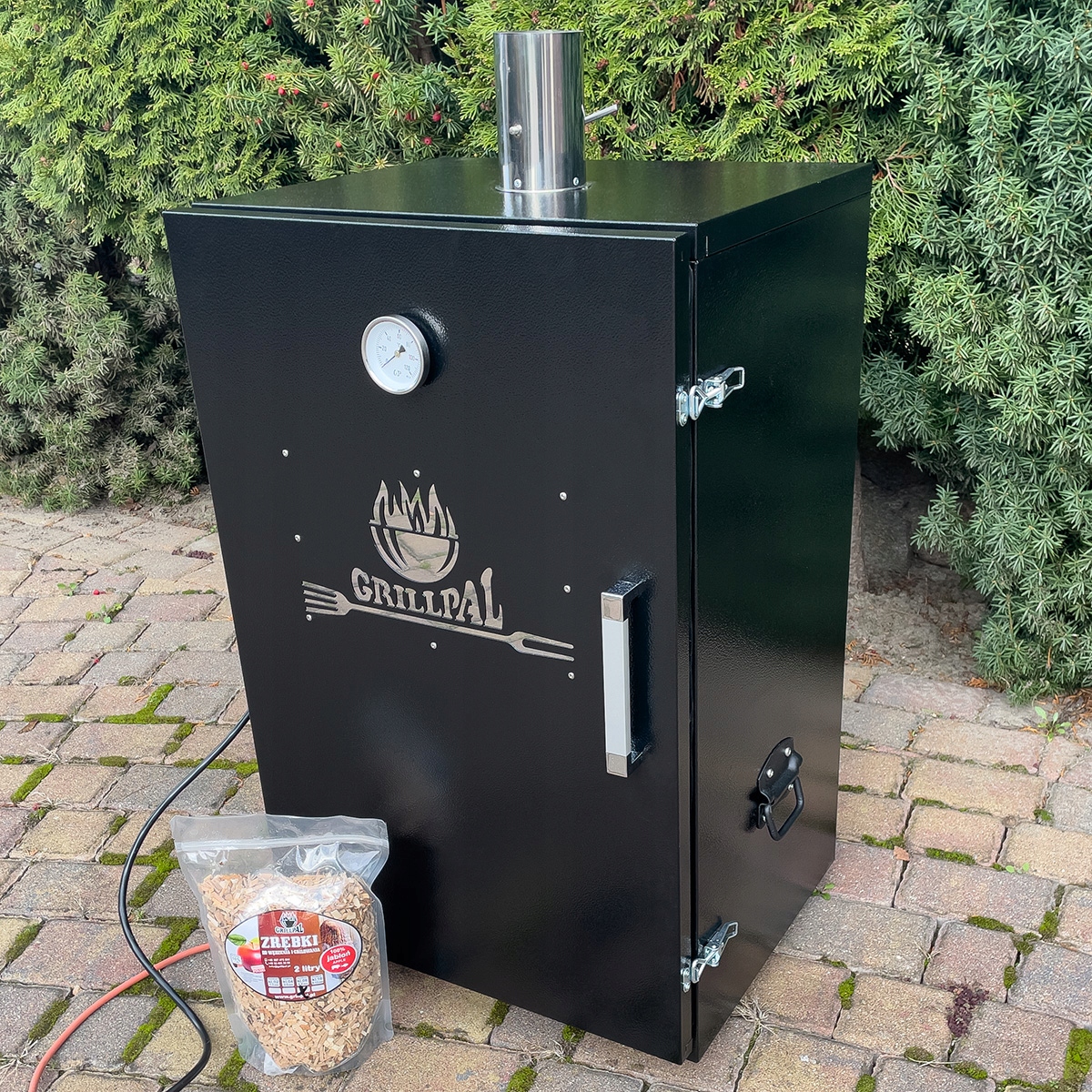 Wędzarnia Elektryczna EMD124L/80 Stołek Kol. Sosna Producent Grillpal