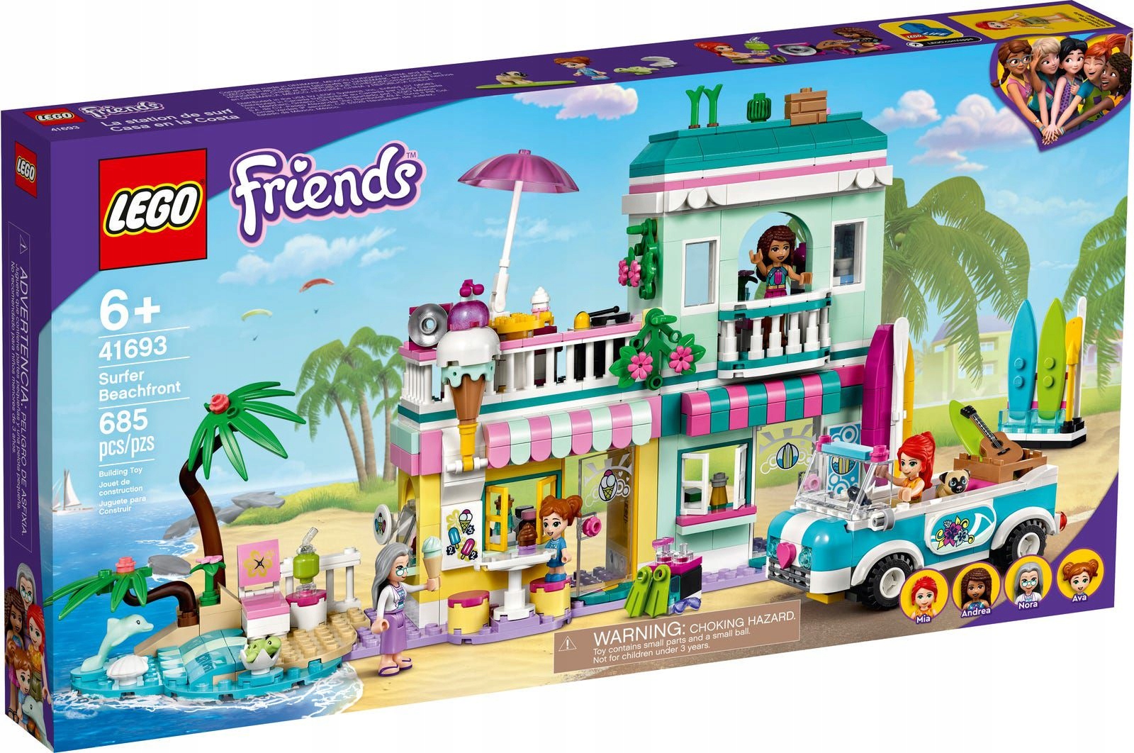 Lego 41693 Friends Nábřeží surfařů Originální