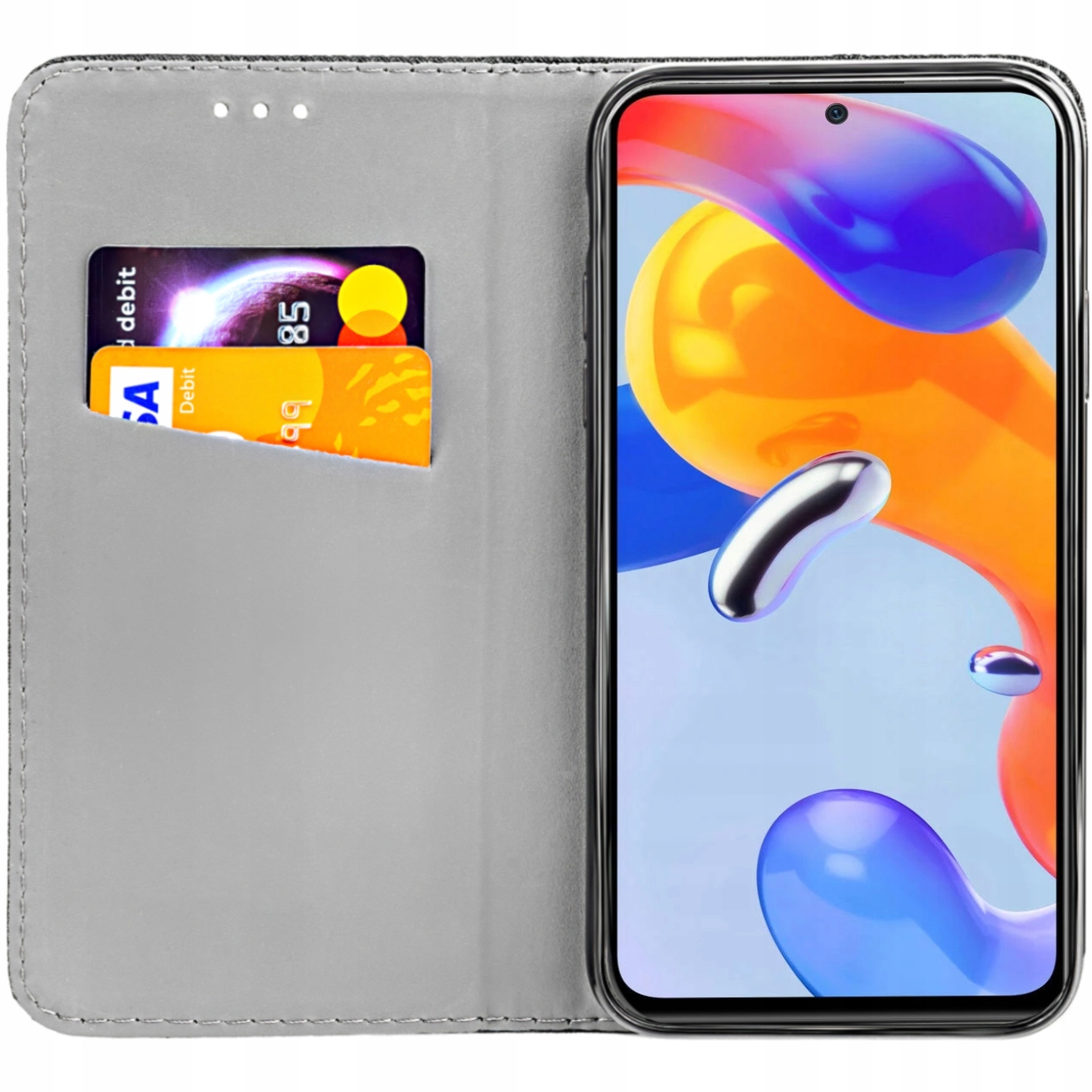 

Etui Z Klapką Do Redmi Note 11 4G 11S 4G Futerał