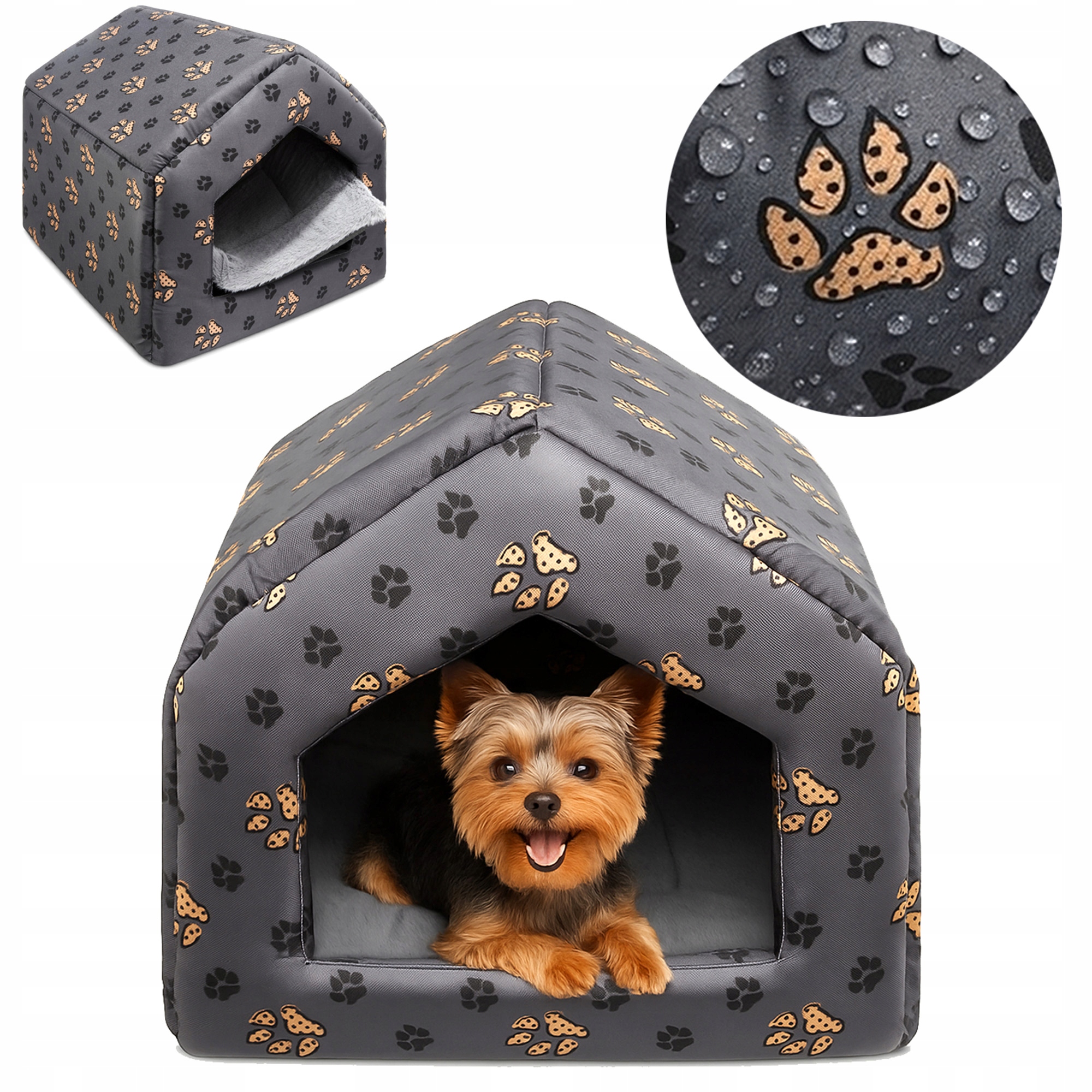 Levně Měkký Pelíšek pro psa kočku pohodlný polštář , XL Paws House Kožešina