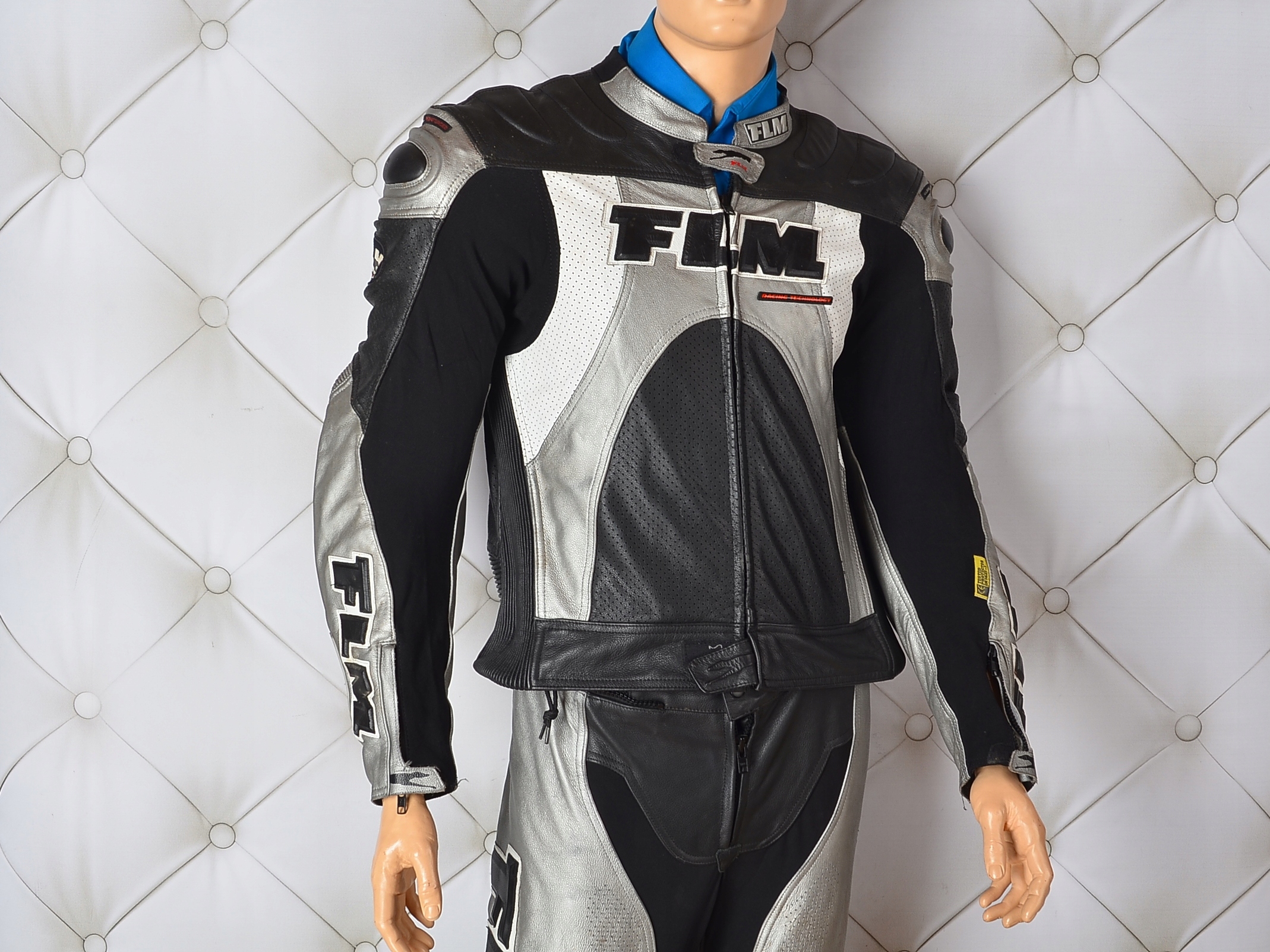 REWELACYJNY KOMBINEZON MOTOCYKLOWY POLO FLM GARB 52/ XL Producent Polo