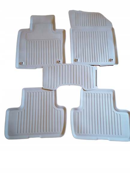 Volvo XC60 II originálne gumové rohože Blonde 31470219