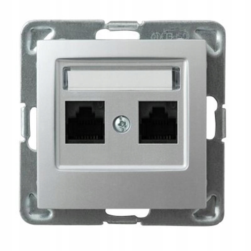 Ospel Impresivní stříbrná zásuvka GPK-2Y/K/m/18