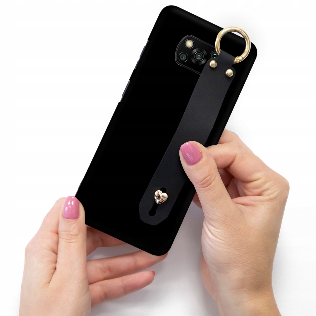 

Etui Matowe Pasek Do Xiaomi Poco X3 Pro Czarny