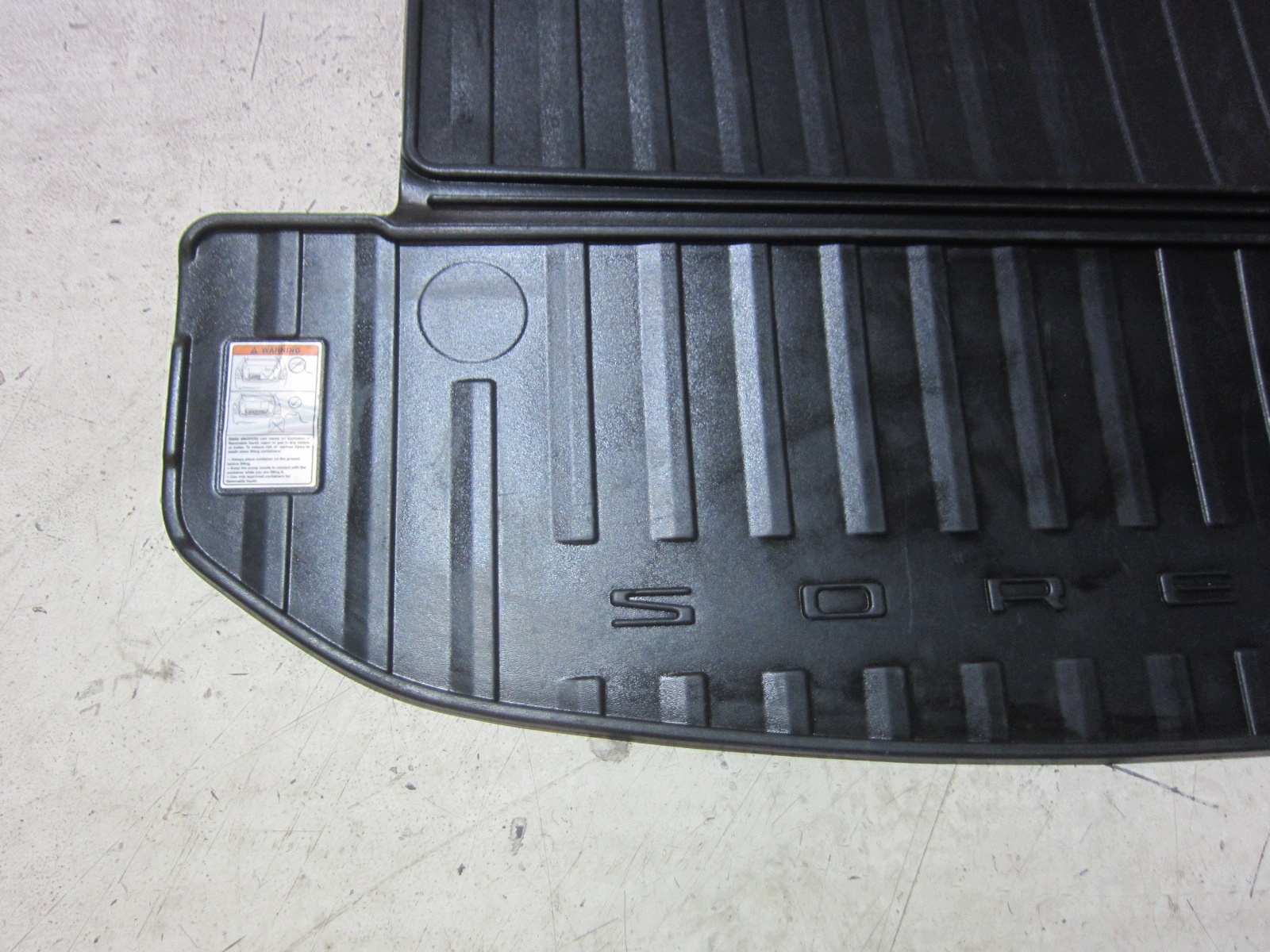 KIA SORENTO IV MQ4 rubber mats MATA mat boot original KIA