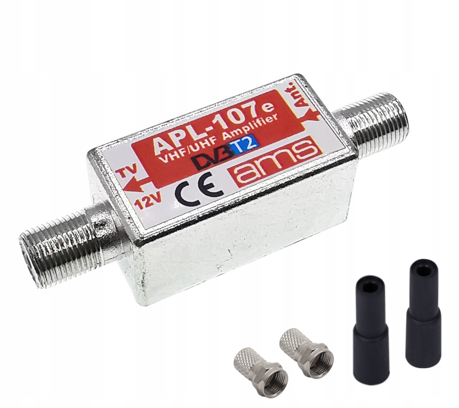 

Wzmacniacz antenowy DVB-T2 APL-107e 20/23 dB Ams