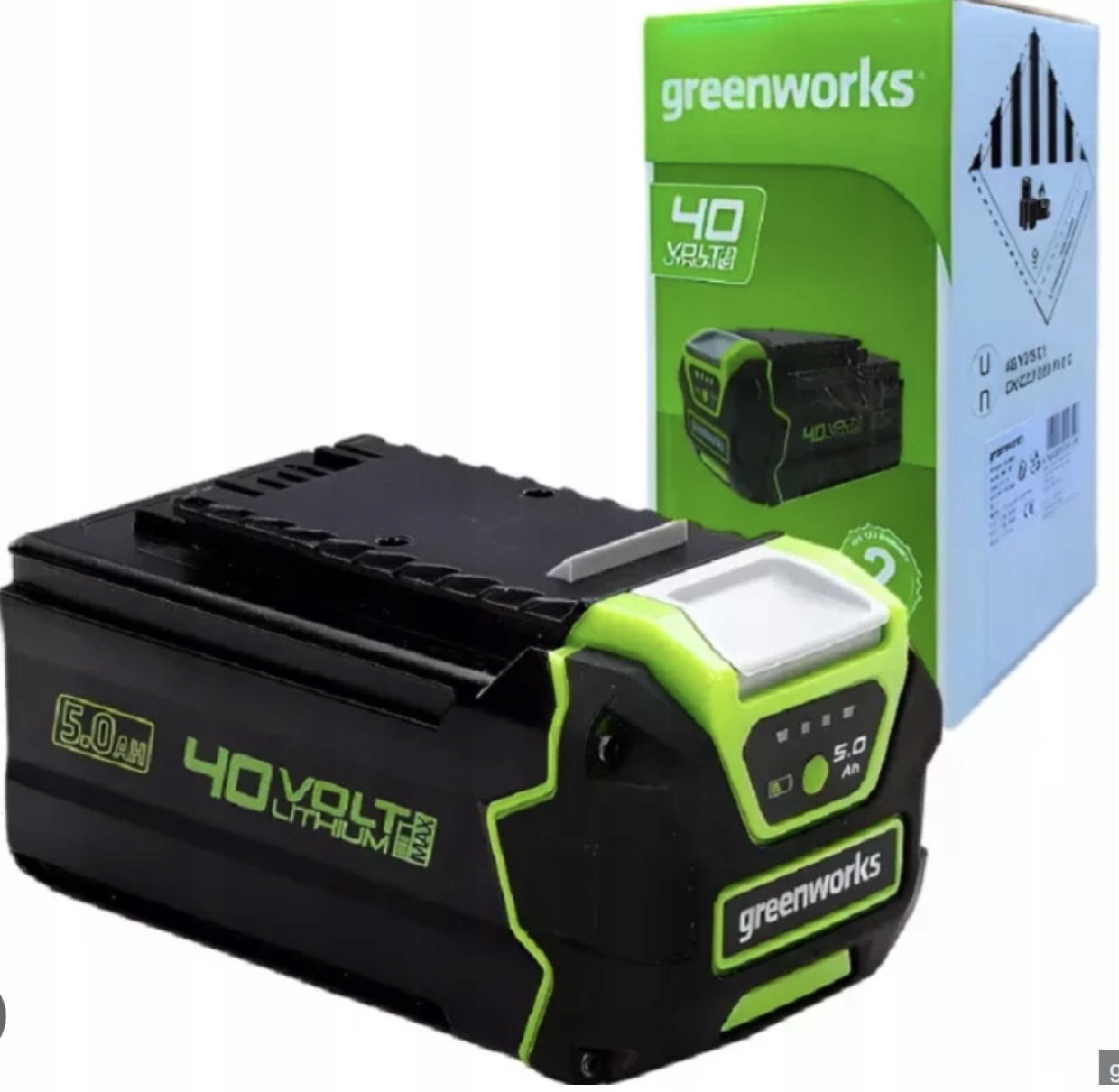 Akumulátor Li-Ion GreenWorks 40 V 5 Ah Originál