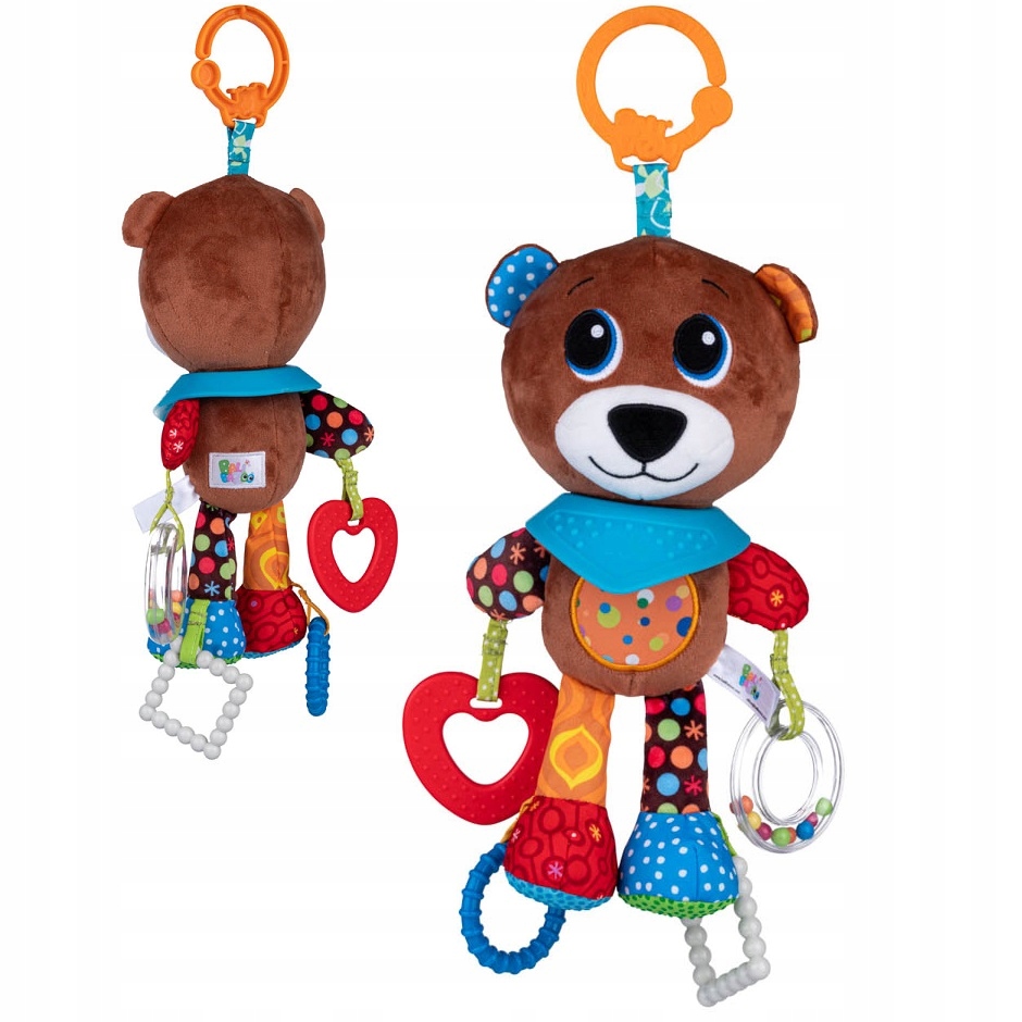 BALIBAZOO ZAWIESZKA ZABAWKA DO WÓZKA MIŚ BOGUŚ 0M+